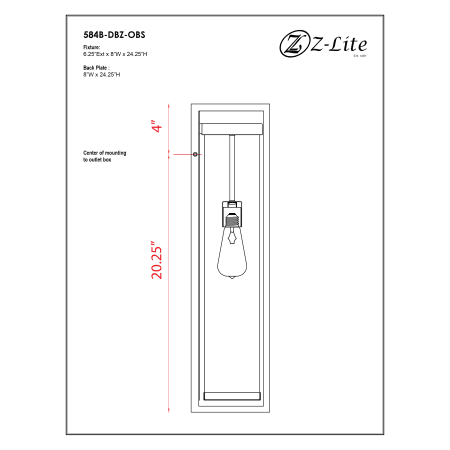 A large image of the Z-Lite 584B Alternate Image