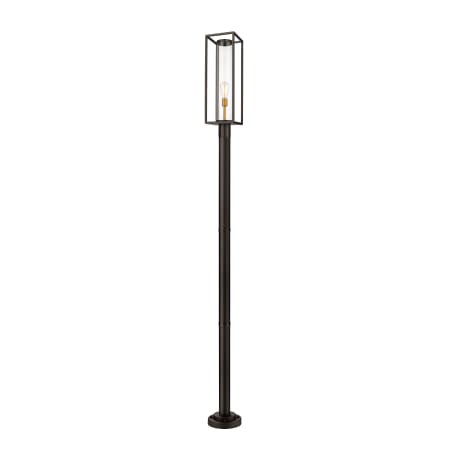 A large image of the Z-Lite 584PHBR-553PM Deep Bronze / Outdoor Brass
