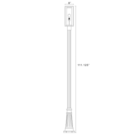 A large image of the Z-Lite 584PHMR-519P Alternate Image