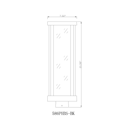 A large image of the Z-Lite 586PHBS Alternate Image