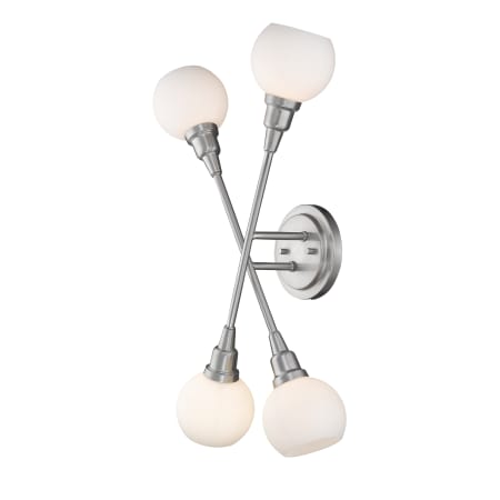 A large image of the Z-Lite 616-4S Brushed Nickel