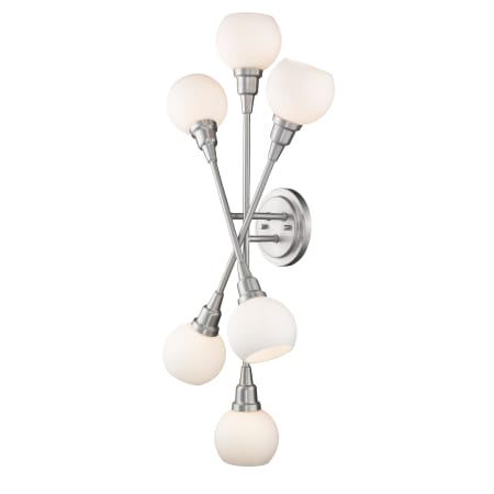 A large image of the Z-Lite 616-6S-LED Brushed Nickel