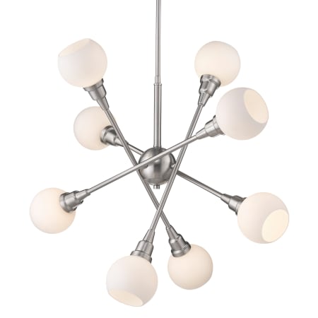 A large image of the Z-Lite 616-8C-LED Brushed Nickel