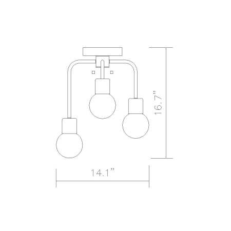 A large image of the Z-Lite 621-3SF Alternate Image