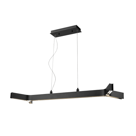 注文割引 Z-Lite 8002-54MB-LED Matte Black Arcano 5 Light 54 セキュリティ・セーフティ