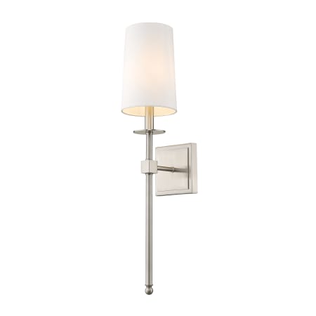 A large image of the Z-Lite 811-1S Brushed Nickel