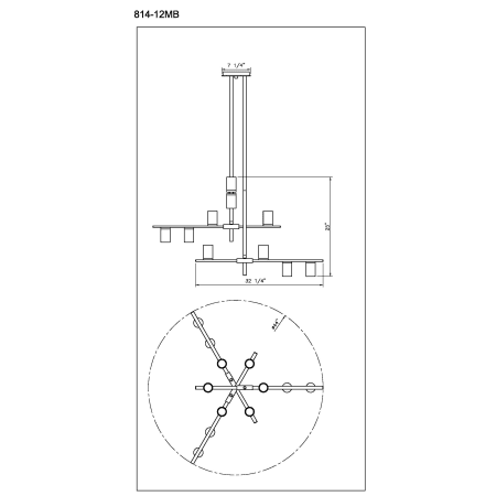 A large image of the Z-Lite 814-12 Alternate Image