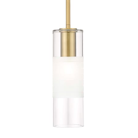 A large image of the Z-Lite 824P-ROD Modern Gold