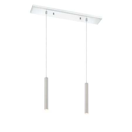 A large image of the Z-Lite 917MP12-LED-2L Brushed Nickel / Chrome