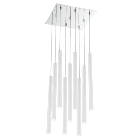 A large image of the Z-Lite 917MP24-LED-9S Chrome / Matte White