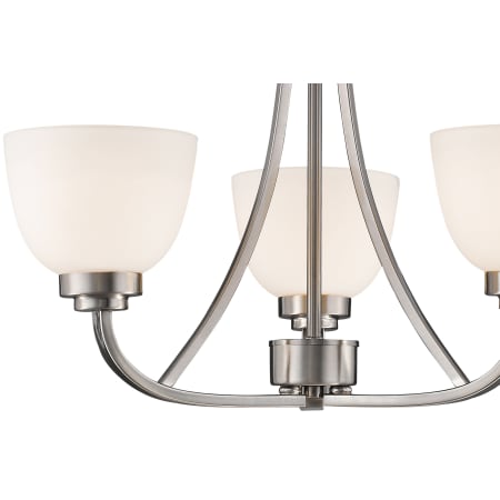 A large image of the Z-Lite 443-3 443-3 in Brushed Nickel