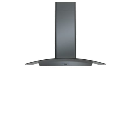 A large image of the Zephyr ZRE-E42ABS Black Stainless Steel with Glass