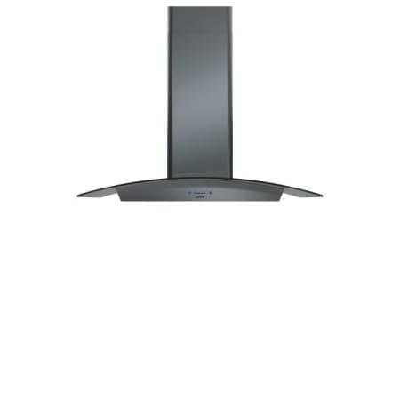 A large image of the Zephyr ZRE-M90ABS Black Stainless Steel with Glass