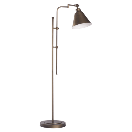 Zuo Modern 56005 Brushed Bronze Rush 1 Light Floor Lamp ...