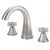 Danze D314666BNT Brushed Nickel Deck Mounted Roman Tub Faucet Trim From the Brandywood ...