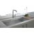 Kohler K-7505-BL Matte Black Single Handle Pullout Spray Kitchen Faucet ...