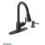 Moen CA87094BRB Mediterranean Bronze Pullout Spray High-Arc Kitchen ...