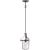 Quoizel UPPS1510BN Brushed Nickel Penn Station 1 Light Mini Pendant with Vintage Edison Bulb ...