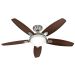 Hunter 59013 Brushed Nickel 52" Indoor Ceiling Fan - 5 ...