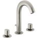 Kohler K-10086-9-BN Brushed Nickel Oblo Widespread Bathroom Faucet ...