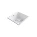 Kohler K-1969-G-0 White Drop In Cube Jetted Bath Tub with ...