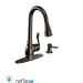 Moen CA87003BRB Mediterranean Bronze Single Handle Kitchen Faucet with ...
