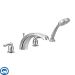 Moen T991 Chrome Deck Mounted Roman Tub Faucet Trim with Personal Hand ...