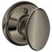 Schlage F170SIE622 Matte Black Siena Single Dummy Door Knob ...