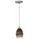 A thumbnail of the Access Lighting 23733BLK Shown in Brushed Steel 