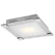 A thumbnail of the Access Lighting 50058 Shown in Brushed Steel / Opal