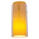 A thumbnail of the Access Lighting 23133 Brushed Steel / Clear / Amber