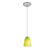 A thumbnail of the Access Lighting 28022-1C Brushed Steel / Light Green