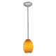 A thumbnail of the Access Lighting 28023-2R Brushed Steel / Amber Fire Bird