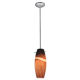 A thumbnail of the Access Lighting 28024-2R Brushed Steel / Amber Slate