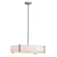 A thumbnail of the Access Lighting 50124 Brushed Steel / Opal