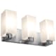 A thumbnail of the Access Lighting 50177 Brushed Steel / Opal