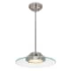 A thumbnail of the Access Lighting 50441LED Brushed Steel / Clear