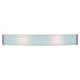 A thumbnail of the Access Lighting 62043 Brushed Steel / Checkered Frosted