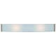 A thumbnail of the Access Lighting 62043LEDD Brushed Steel / Checkered Frosted