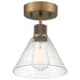 A thumbnail of the Access Lighting 63146LEDDLP/SDG Antique Brushed Brass