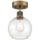 A thumbnail of the Access Lighting 63148LEDDLP/CLR Antique Brushed Brass