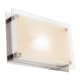 A thumbnail of the Access Lighting 50034-CFL Brushed Steel / Frosted