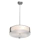 A thumbnail of the Access Lighting C50123-CFL Brushed Steel / Opal