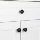 A thumbnail of the Ageless Iron 600928 Black Rustic Cabinet Knob - Lifestyle