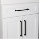 A thumbnail of the Ageless Iron 600942 Black Industrial Cabinet Handle - Lifestyle