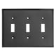 A thumbnail of the Ageless Iron 600953-TRIPLE-SWITCH-PLATE Black Iron