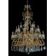 A thumbnail of the Allegri 10349 Antique Brass with Clear Crystals
