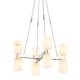 A thumbnail of the Alora Lighting CH338822AR Polished Nickel / Alabaster