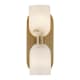 A thumbnail of the Alora Lighting WV338902AR Vintage Brass / Alabaster