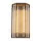 A thumbnail of the Alora Lighting WV339216CR Ribbed Glass / Vintage Brass